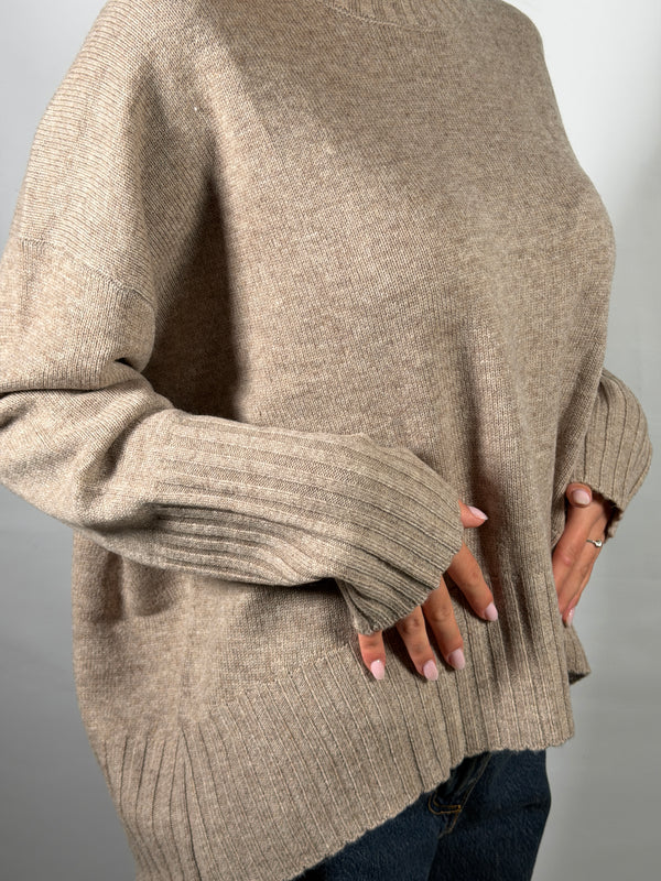 Maglione girocollo 100% Lana- Vicolo