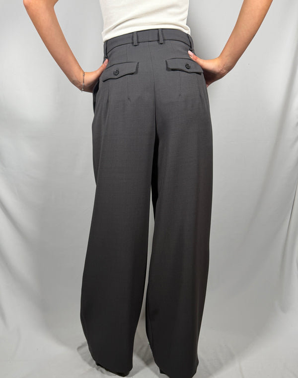 Pantalone palazzo con pinces - Vicolo