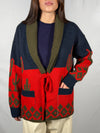Cardigan Western con fiocchetto- Vicolo