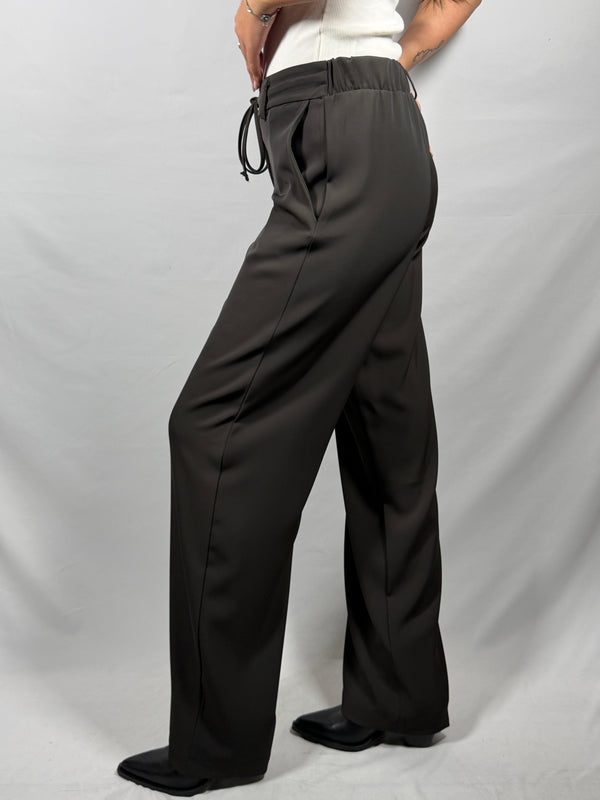 Pantalone palazzo con coulisse- Imperial