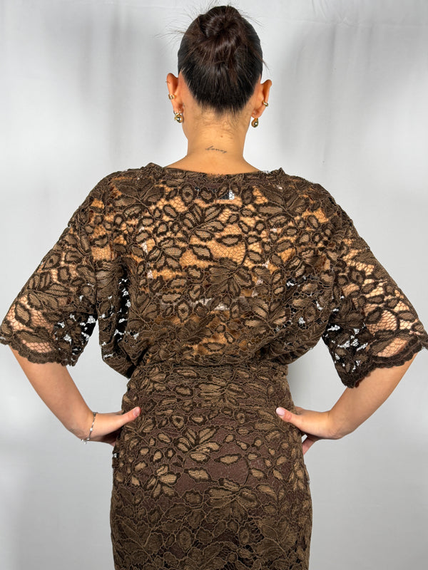 T-Shirt Nomad in pizzo di velluto- HaveOne