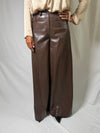 Pantalone ecopelle moro - Haveone PVI-R151