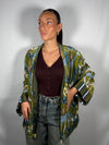 Kimono ciniglia Nomad jungle verde - HaveOne