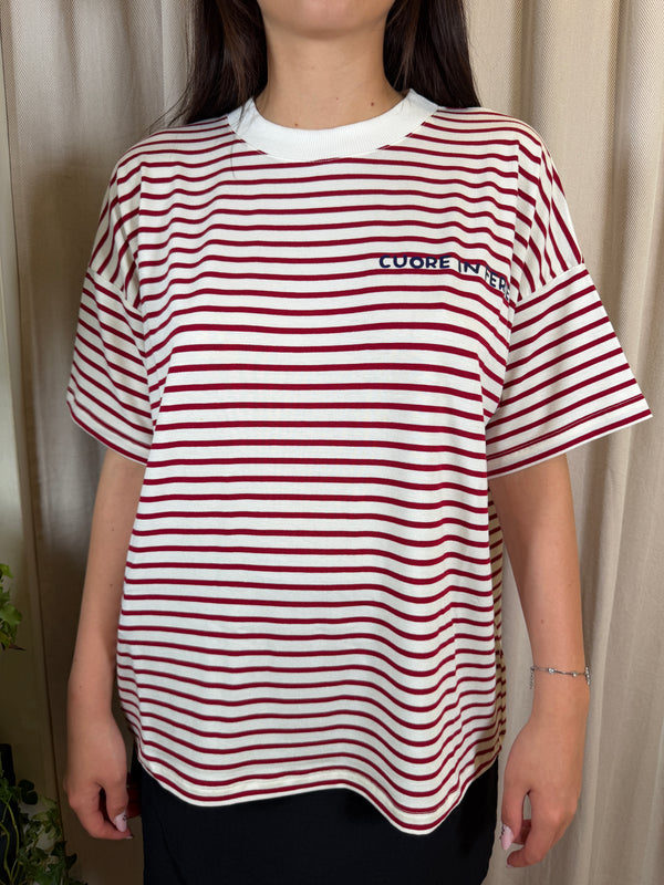 T-shirt con scritta RAB1004