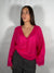 Maglia Mohair over scollo a V- Vicolo 7AC7082
