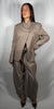Giacca coreana Tortora- haveone JMN-R005