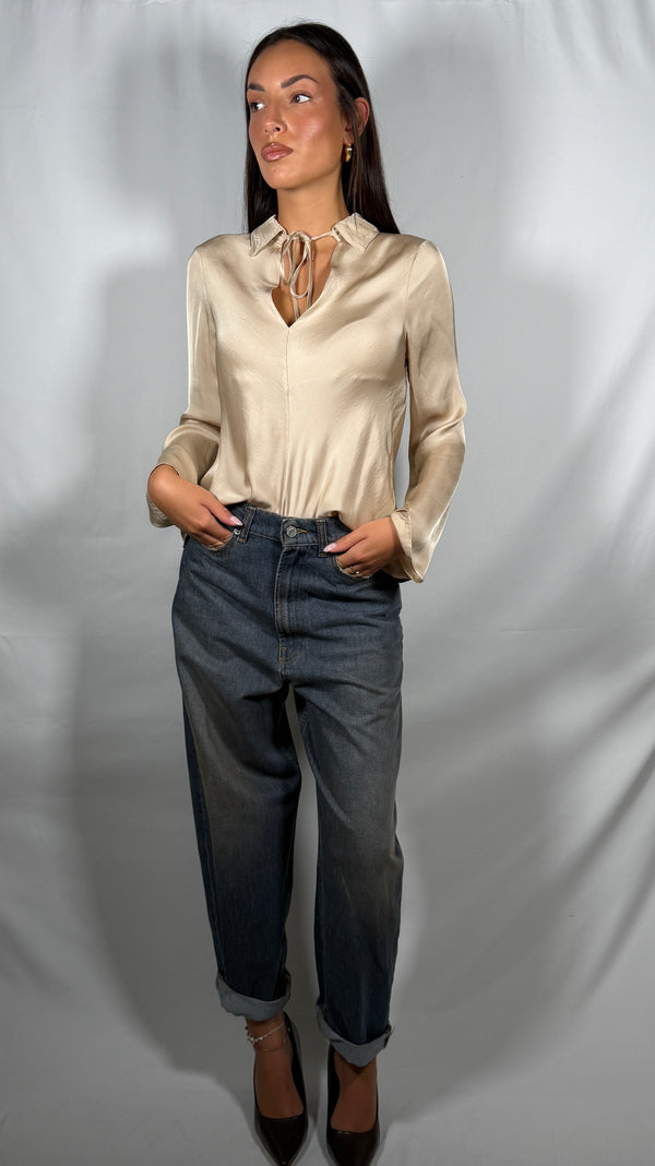 Jeans denim blumodello Laila relaxed fit - DAC5008 Vicolo