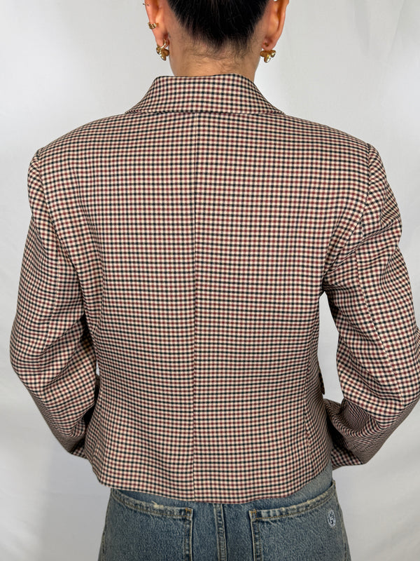 Giacca Crop Quadretto - Vicolo TAC1688