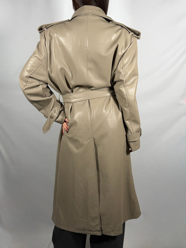 Trench Isere lungo ecopelle - HaveOne