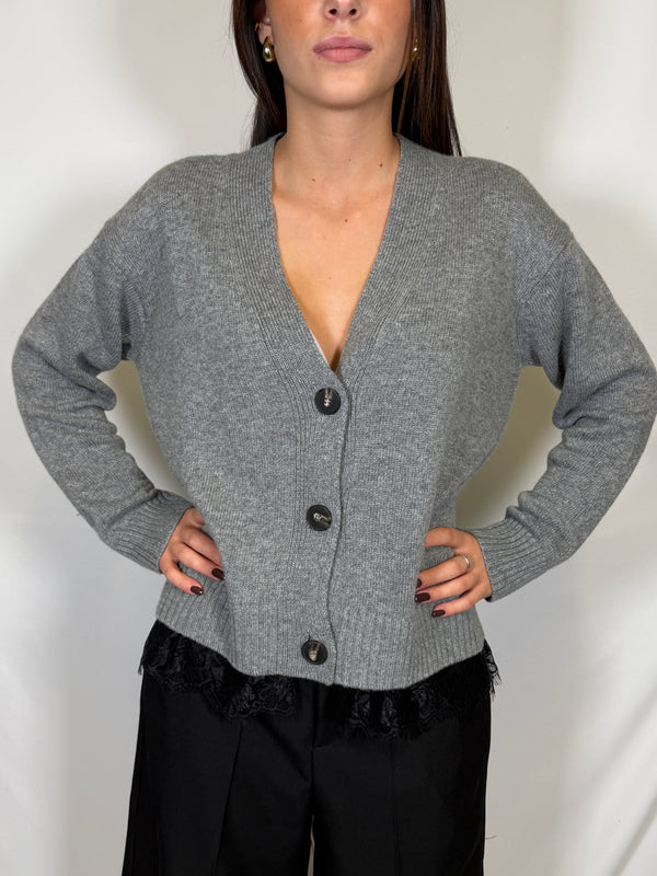 Cardigan con pizzo - Meme road