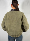 Bomber colletto ecopelle - You Decide