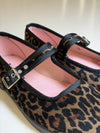 Ballerina animalier in velluto - Victoria shoes
