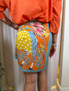 Gonna mini pareo con fantasia Zebra ART. GVS-Q235