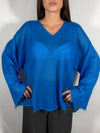 Maglia Mohair over scollo a V- Vicolo 7AC7082