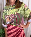 Camicia Fantasia Tigre Verde Art. CVS-Q499