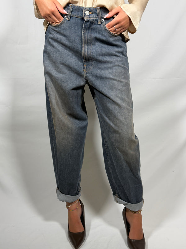 Jeans denim blumodello Laila relaxed fit - DAC5008 Vicolo