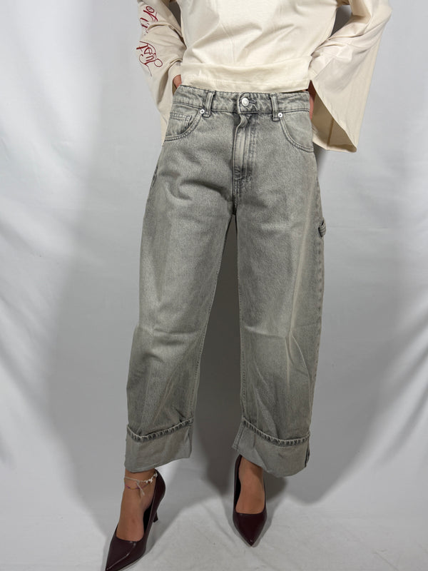 Jeans modello Kuma Barrel Grigio- Vicolo DAC5294
