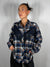 Camicia Check con frange Blu - Tensione In
