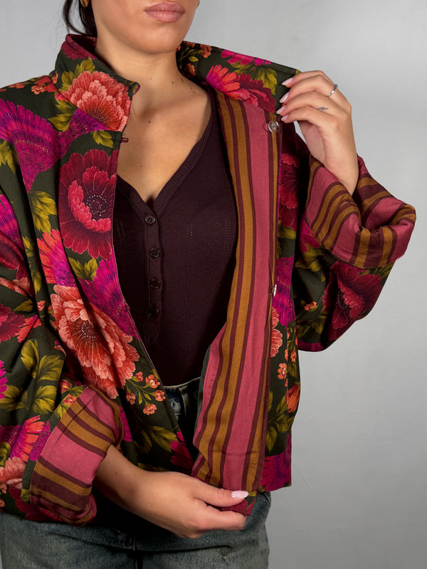 Bomber floreale multicolor - HaveOne