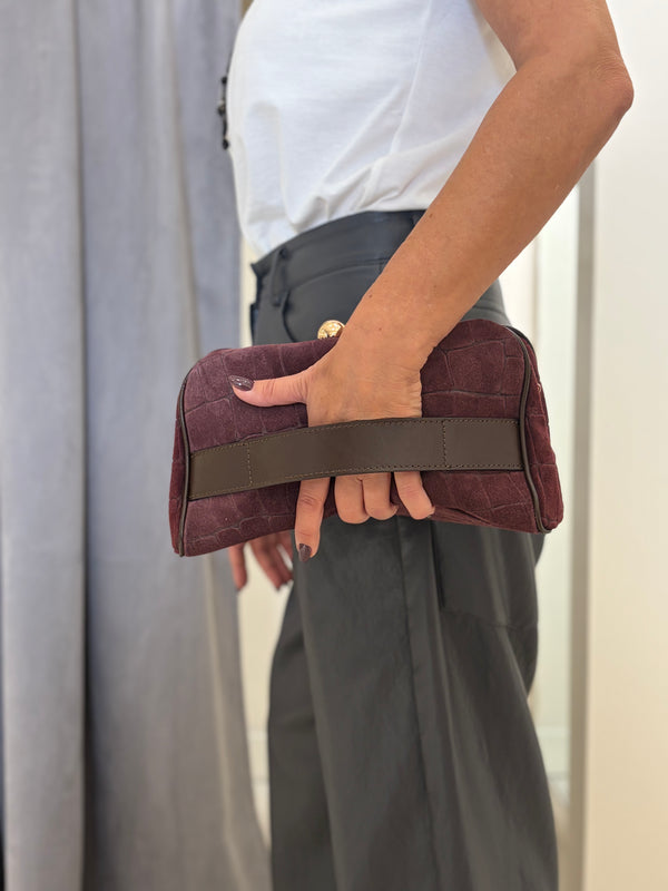 Borsa Clutch pelle
