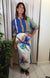 Camicia rigata Turchese/Royal Art CVS-Q504