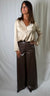 Pantalone ecopelle moro - Haveone PVI-R151