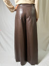 Pantalone ecopelle moro - Haveone PVI-R151