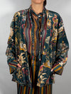 Kimono Nomad ciniglia “Cina” ottanio- HaveOne