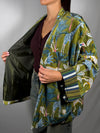 Kimono ciniglia Nomad jungle verde - HaveOne