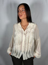 Camicia in viscosa Panna - Philia loft