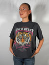 T-shirt con stampa tigre - Vicolo