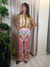 Pantalone palazzo fantasia tigre ART. PVS-Q702