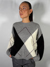 Cardigan con rombi - Vicolo