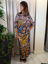 Camicia Fantasia Tigre Blu Art. CVS-Q514