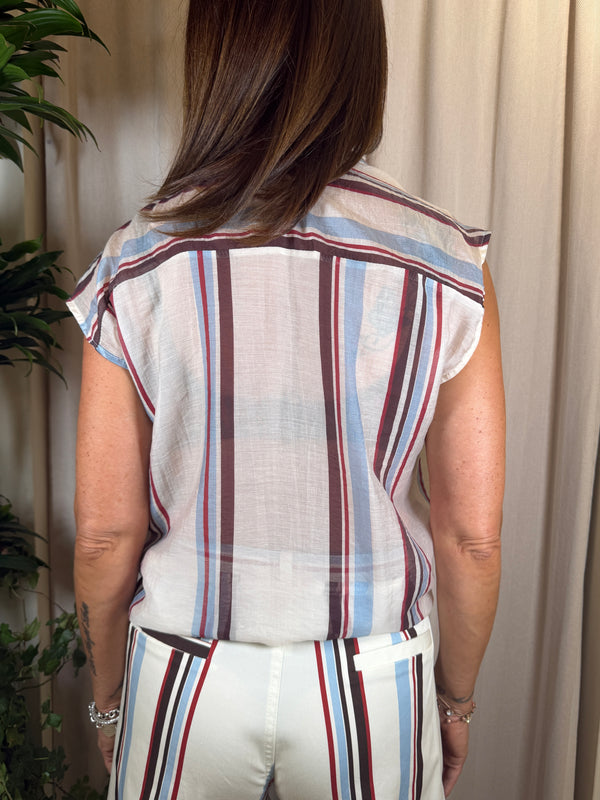 Camicia rigata ART S26CH55