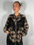 Camicia Check con frange Nero/ Moro - Tensione In