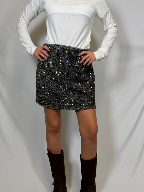 Minigonna paillettes -Tensione In