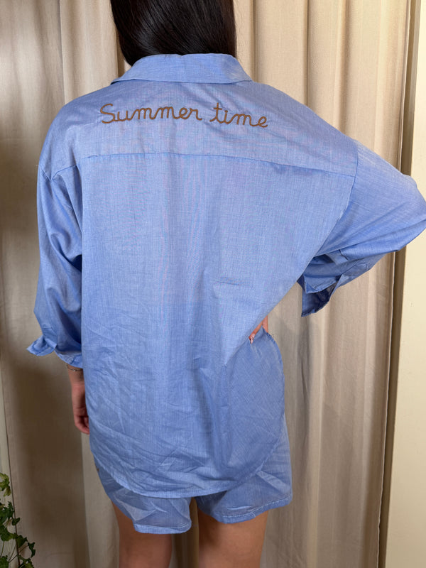 Camicia scritta posteriore S26CJ22