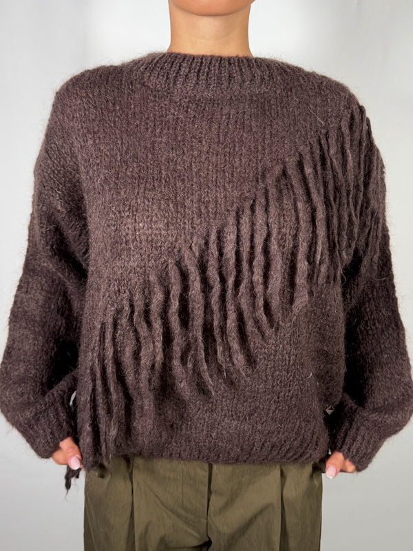 Maglione con Frange - Meme Road