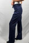 Pantalone in velluto blu - Tensione In