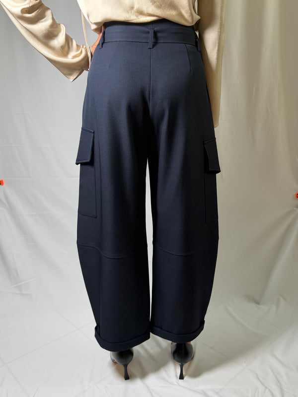 Pantaloni tasconi blu - Haveone PMN-R015