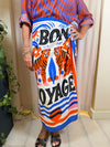 Gonna lunga pareo con fantasia tigri ART. GVS-Q237