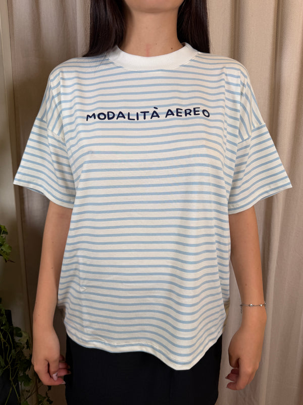 T-shirt con scritta RAB1005