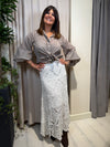 Gonna in pizzo ART. GVV-Q164