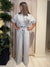 Pantalone Gessato Bianco/Nero