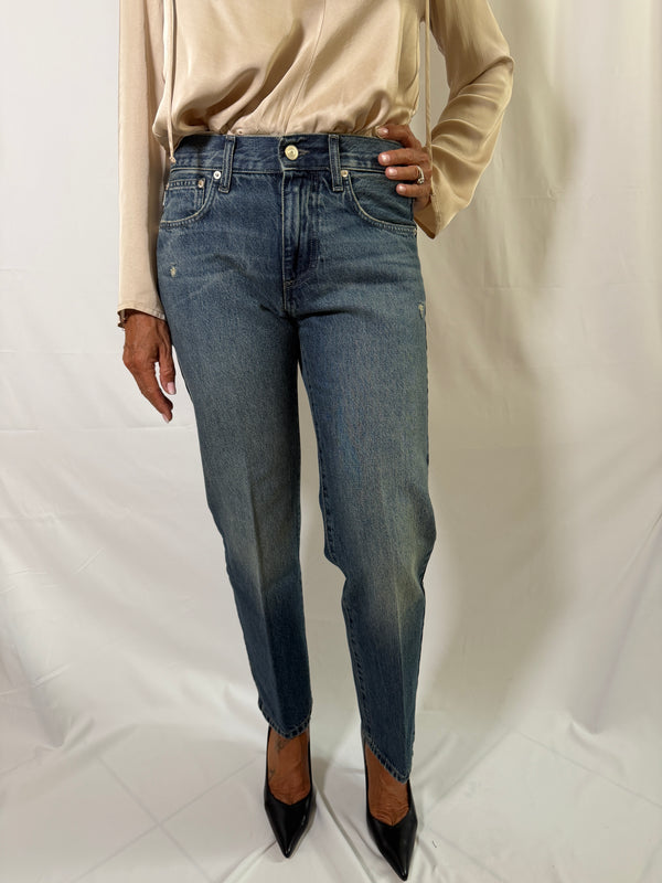 Jeans Zeke gamba dritta Blu scuro VicoloDAC5101