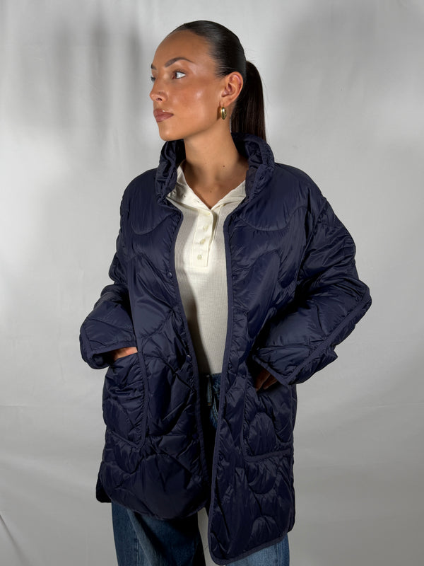 Piumino 100 grammi midi navy - KCT-R010 HaveOne