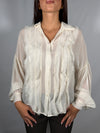 Camicia in viscosa Panna - Philia loft