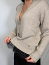 Cardigan con pizzo - Meme road