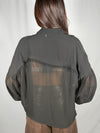 Camicia in viscosa Nera - Philia loft